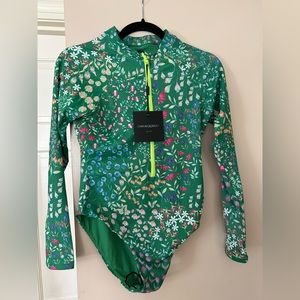 NWT Cynthia Rowley surf swimsuit, sz L